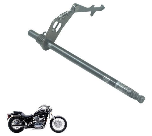 Eixo Seletor Marcha C/detal Honda Vt Shadow 600 C 95-05 Orig