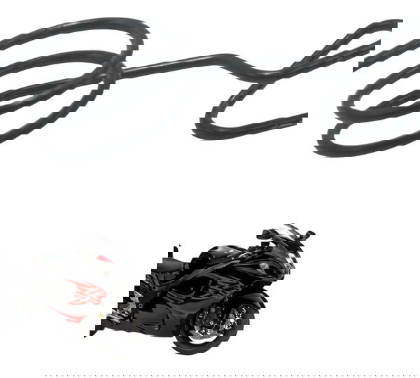 Suporte Guia Cabos Suzuki Gsx-r 1300 Hayabusa 09-19 Original