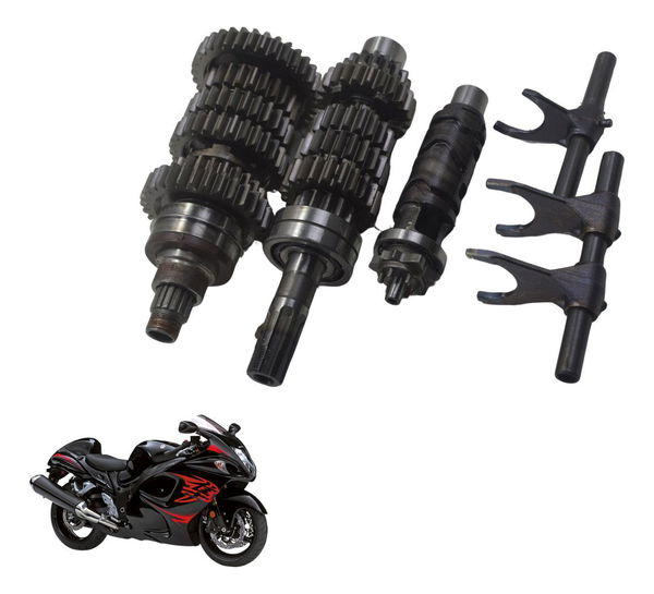 Caixa Marcha Câmbio Suzuki Gsx-r 1300 Hayabusa 09-19 Orig
