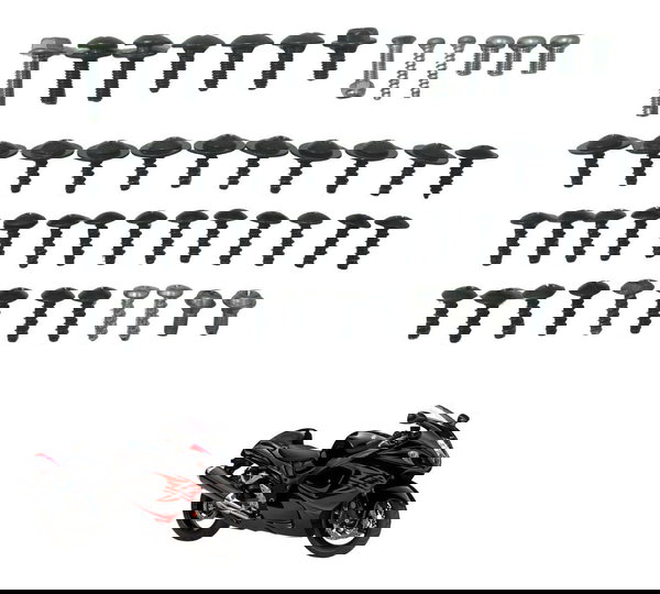 Kit Parafuso Supérfluos Suzuki Gsx-r 1300 Hayabusa 09-19