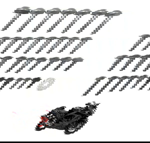 Kit Parafusos Carenagem Suzuki Gsx-r 1300 Hayabusa 09-19