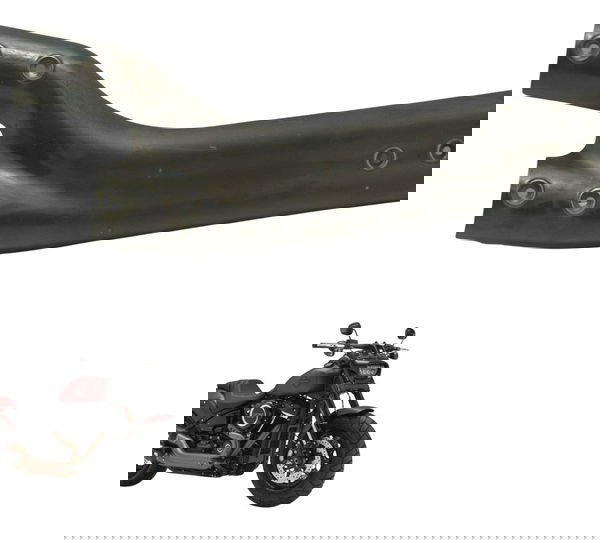 Proteção Curva Escape Harley Fat Bob M8 Fxfb 18-20 Original