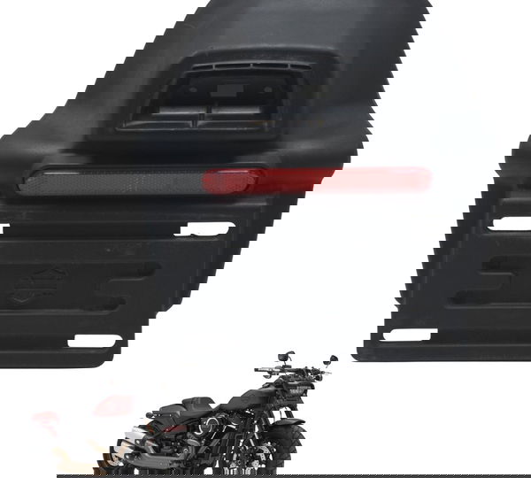 Suporte Placa Harley Fat Bob M8 Fxfb 18-20 Original