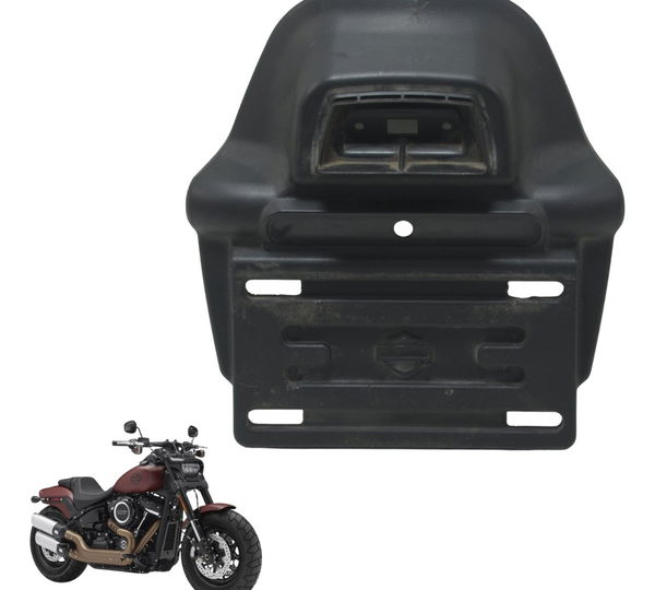 Suporte Placa Harley Fat Bob M8 Fxfb 18-20 Original