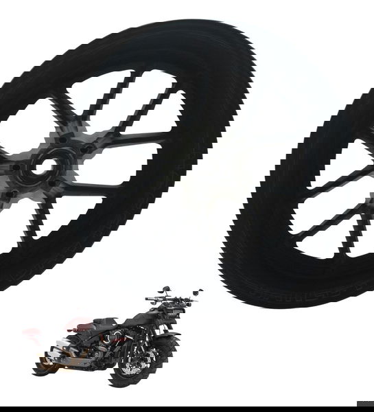 Roda Traseira Harley Fat Bob M8 Fxfb 18-20 Original