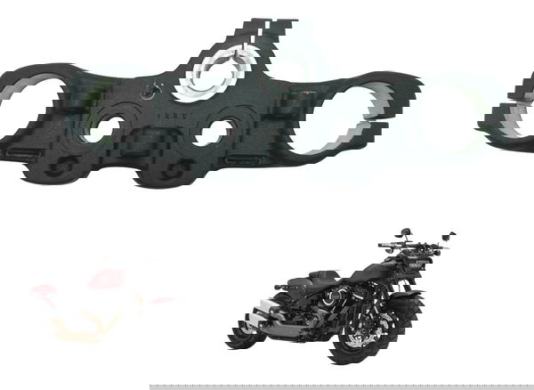 Mesa Superior C/ Detalhes Harley Fat Bob M8 Fxfb 18-20 Orig