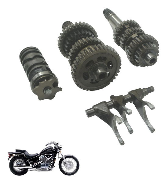 Caixa Marcha Câmbio Honda Vt Shadow 600 C 95-05 Original