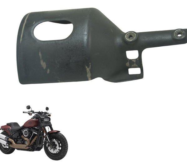 Protetor Escapamento Harley Fat Bob M8 Fxfb 18-20 Original