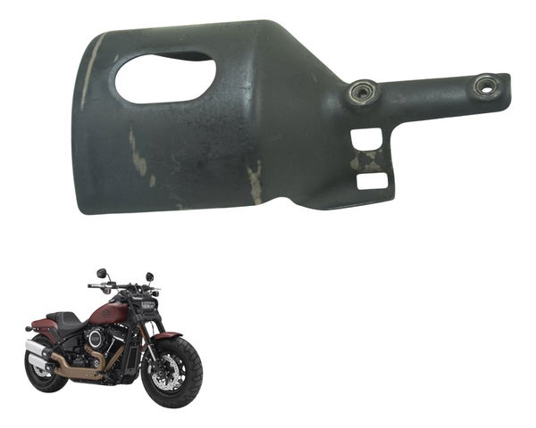 Protetor Escapamento Harley Fat Bob M8 Fxfb 18-20 Original