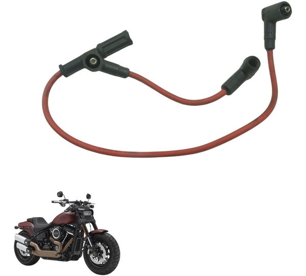 Par Cabo Bobina Ignição Harley Fat Bob M8 Fxfb 18-20 Orig