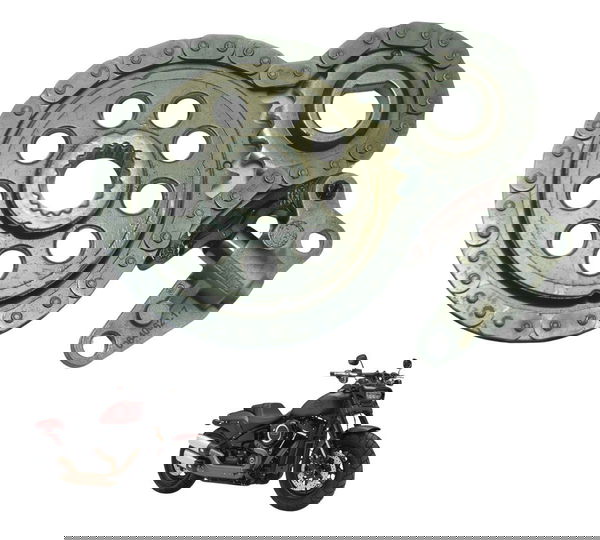 Engrenagem Corrente Bomba Harley Fat Bob M8 Fxfb 18-20 Orig