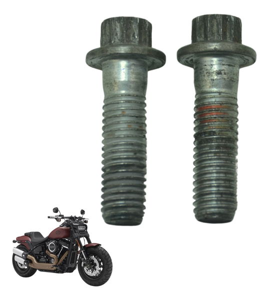 Par Parafuso Pinça Diant Harley Fat Bob M8 Fxfb 18-20 Orig