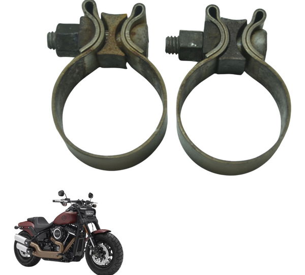 Par Abraçadeira Harley Fat Bob M8 Fxfb 18-20 Original