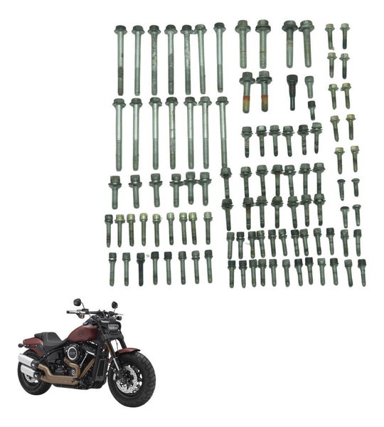 Kit Parafuso Motor Harley Fat Bob M8 Fxfb 18-20 Original