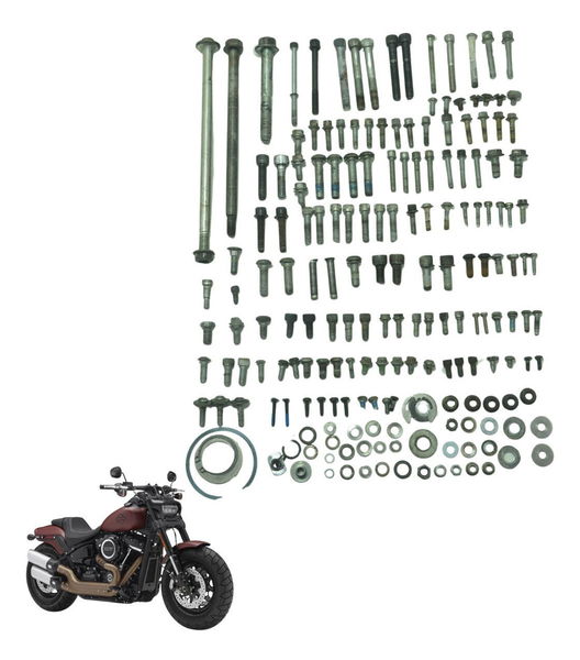 Kit Parafusos Diversos Harley Fat Bob M8 Fxfb 18-20 Original