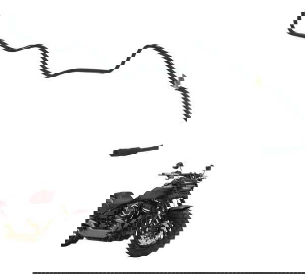 Mangueira Vapor Corpo Injeção Harley Fat Bob M8 Fxfb 18-20