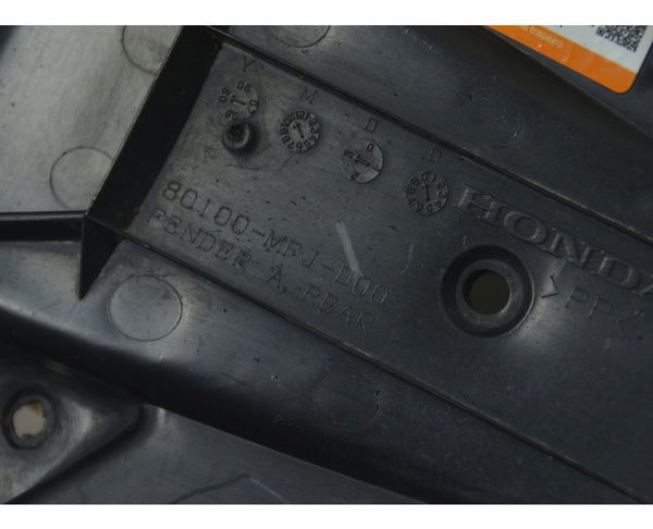 Suporte Placa Honda Cbr 600 Rr 07-14 Original