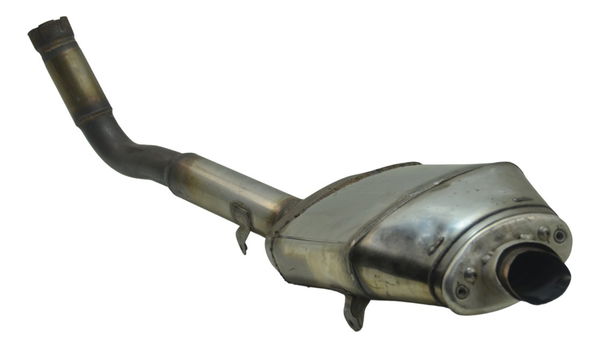 Ponteira Escape Modificado Honda Cbr 600 Rr 07-14 Prateado