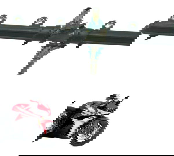 Flauta Injeção Baixa Honda Cbr 600 Rr 07-14 Original