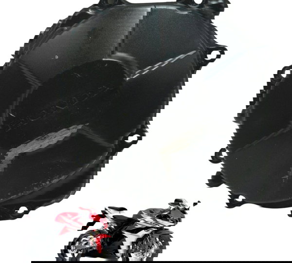 Tampa Motor Estator C/ Detalhes Honda Cbr 600 Rr 07-14 Orig Preto