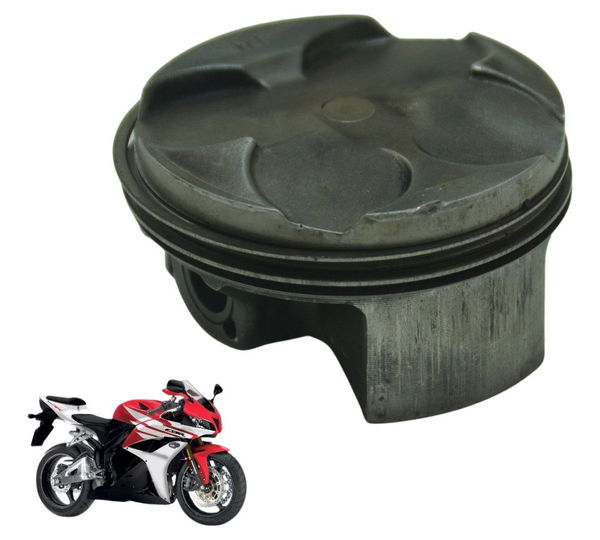 Pistão E Anéis C/ Detalhes Honda Cbr 600 Rr 07-14 Original