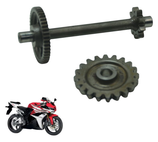 Par Engrenagem Redução Partida Honda Cbr 600 Rr 07-14 Orig