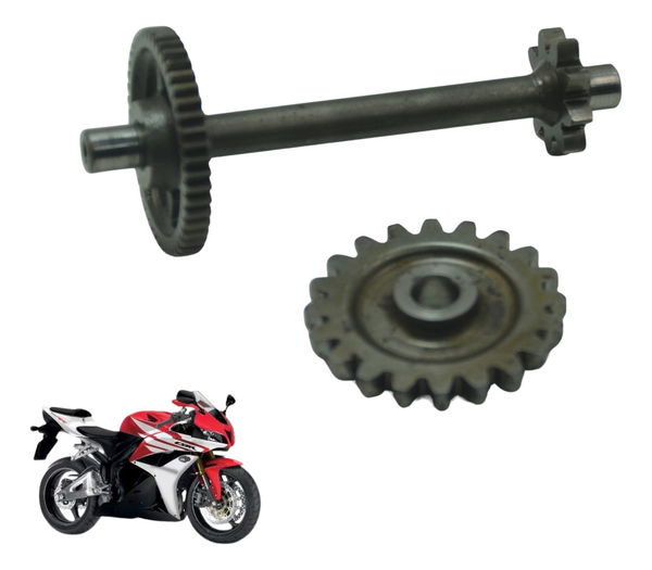 Par Engrenagem Redução Partida Honda Cbr 600 Rr 07-14 Orig