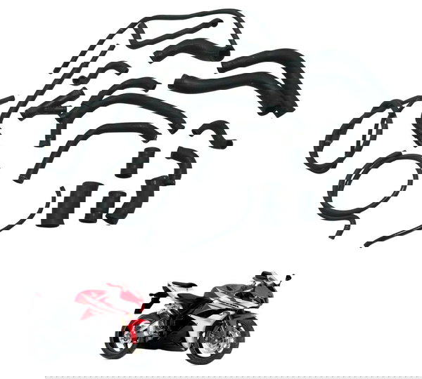 Kit Mangueiras Honda Cbr 600 Rr 07-14 Original