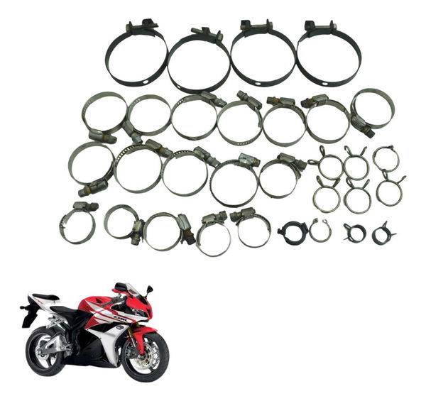 Kit Abraçadeiras Honda Cbr 600 Rr 07-14 Original