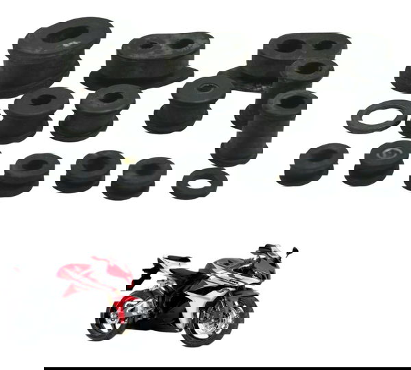 Kit Coxim Diversos Honda Cbr 600 Rr 07-14 Original