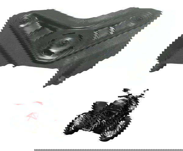 Acabamento Correia Dentada Ducati Diavel Carbon 11-14 Origi