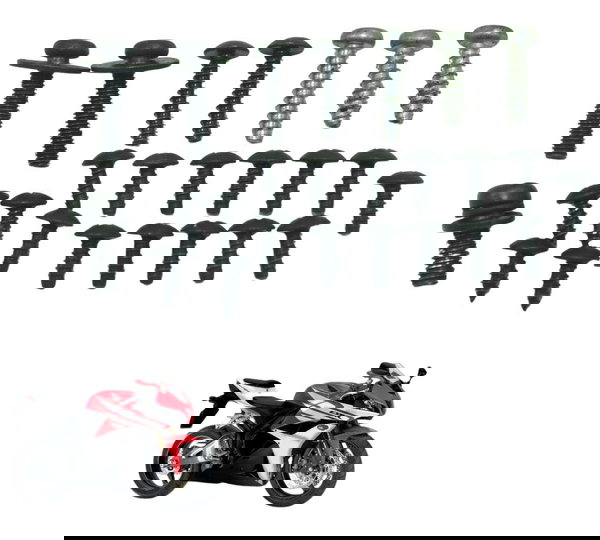 Kit Parafuso Carenagem Honda Cbr 600 Rr 07-14 Original