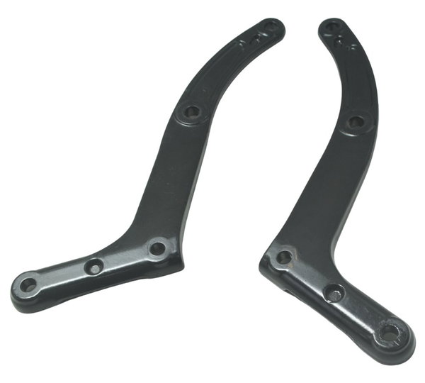 Par Suporte Paralama Tras Harley Softail Fat Boy 12-15 Orig Preto