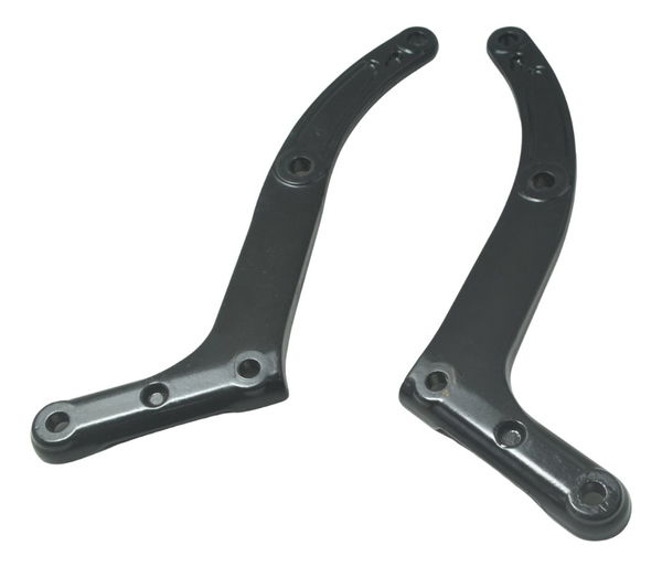 Par Suporte Paralama Tras Harley Softail Fat Boy 12-15 Orig Preto