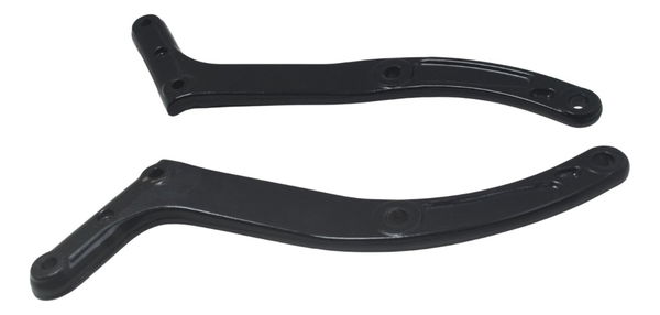 Par Suporte Paralama Tras Harley Softail Fat Boy 12-15 Orig Preto