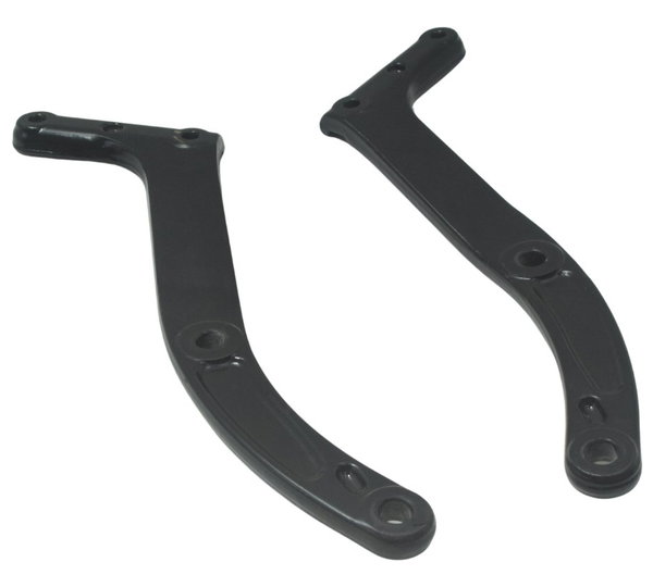 Par Suporte Paralama Tras Harley Softail Fat Boy 12-15 Orig Preto