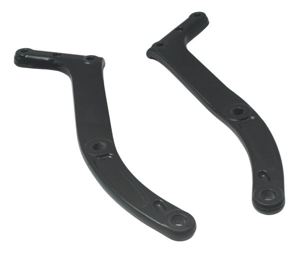 Par Suporte Paralama Tras Harley Softail Fat Boy 12-15 Orig Preto