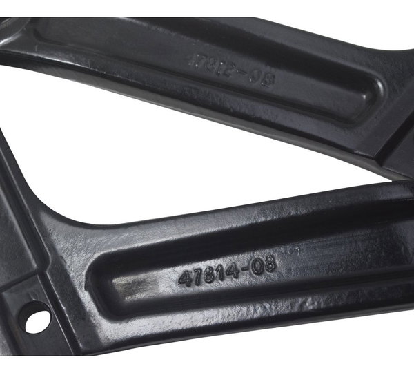 Par Suporte Paralama Tras Harley Softail Fat Boy 12-15 Orig Preto