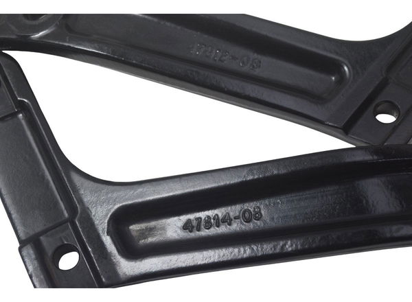 Par Suporte Paralama Tras Harley Softail Fat Boy 12-15 Orig Preto