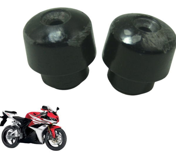 Par Peso Guidão C/ Detalhes Honda Cbr 600 Rr 07-14 Original