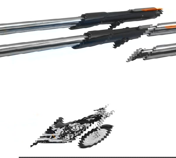 Par Bengala Completa Harley Softail Fat Boy 12-15 Original