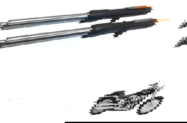 Par Bengala Completa Harley Softail Fat Boy 12-15 Original