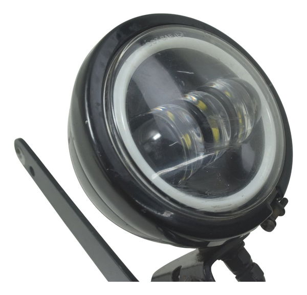Farol Auxiliar Led S/ Plug Harley Softail Fat Boy 12-15