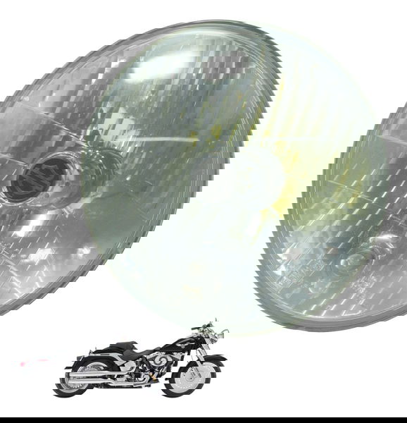 Farol Harley Softail Fat Boy 12-15 Original Ambos Lados