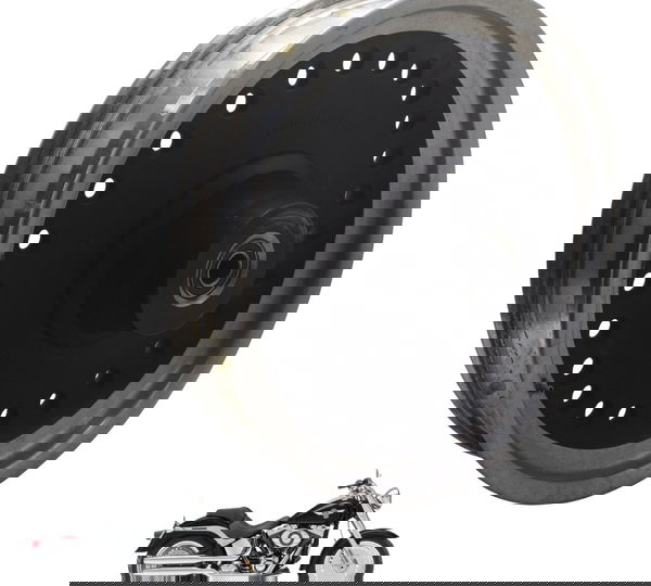 Roda Dianteira Harley Softail Fat Boy 12-15 Original Preto