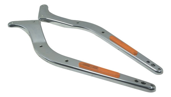 Par Espadas C/ Detalhes Harley Softail Fat Boy 12-15 Orig