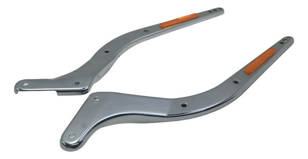 Par Espadas C/ Detalhes Harley Softail Fat Boy 12-15 Orig