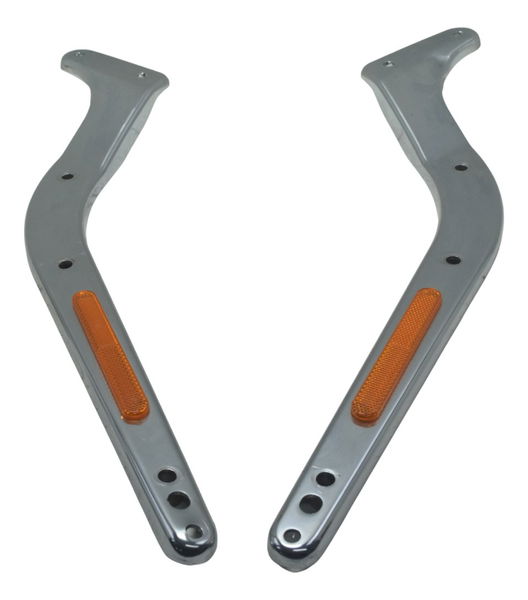 Par Espadas C/ Detalhes Harley Softail Fat Boy 12-15 Orig