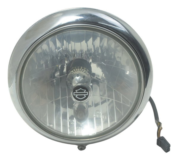 Farol Completo C/ Detalhes Harley Softail Fat Boy 12-15 Orig Ambos Lados