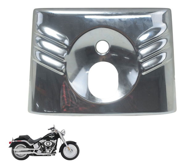 Acabamento Capa Farol Harley Softail Fat Boy 12-15 Original